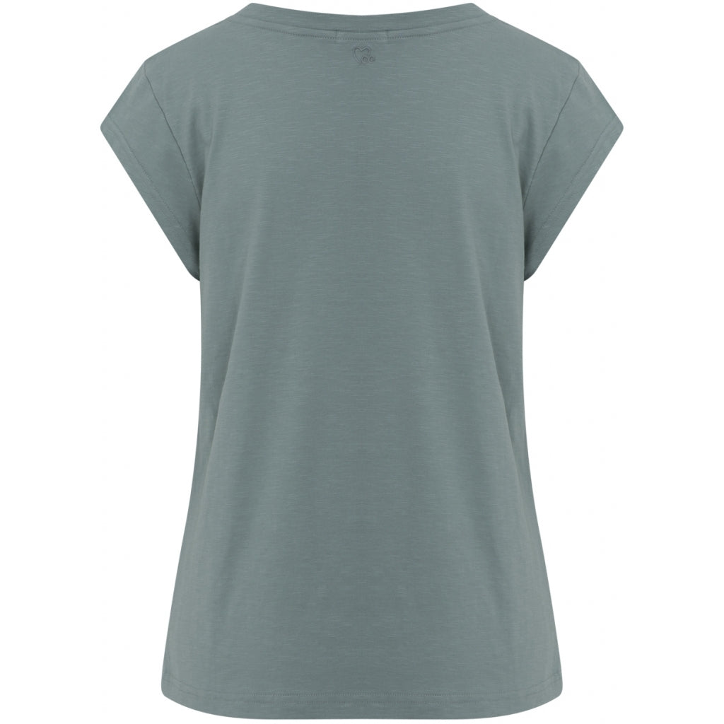 CC Heart Basic T-Shirt Moos Green