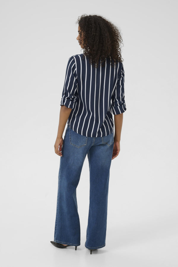 KAStridy Blouse Midnight Marine