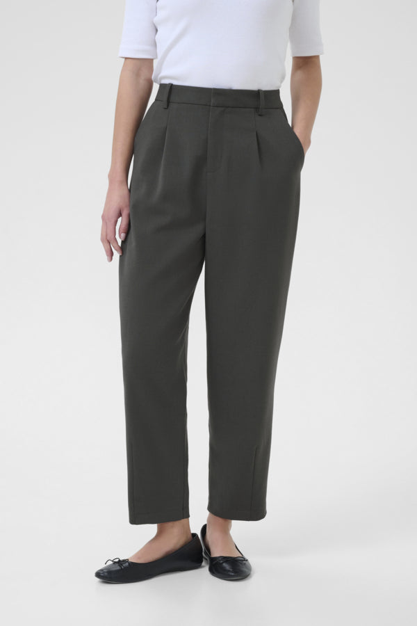 KAMerle 7/8 Pants Suiting Black Oyster