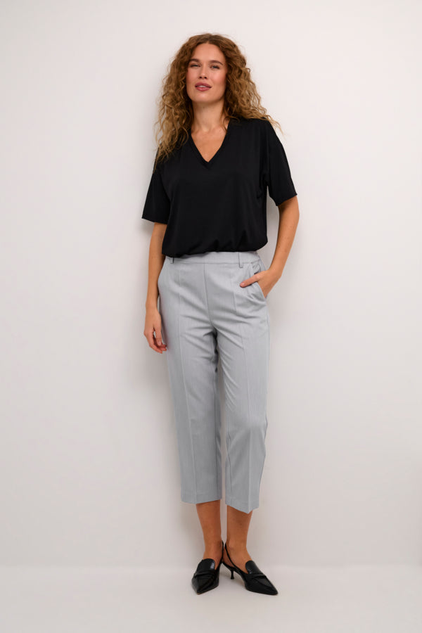 KASakura HW Pants Grey Melange