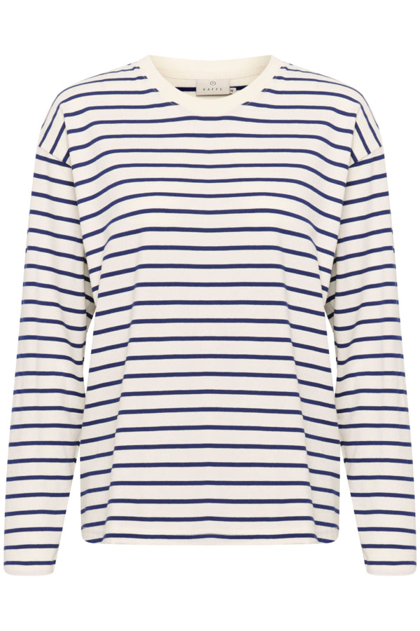 KAWinny LS T-Shirt Antique White Blue