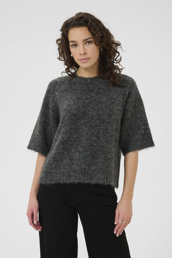 KAEmilie Cropped Knit Pullover DGM