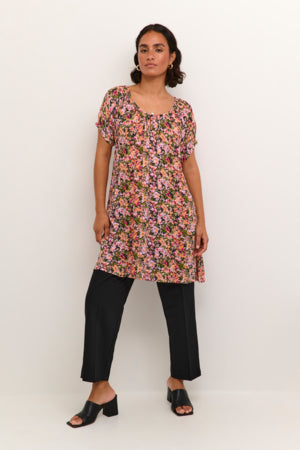 KAAmber Tunic Printed Melon