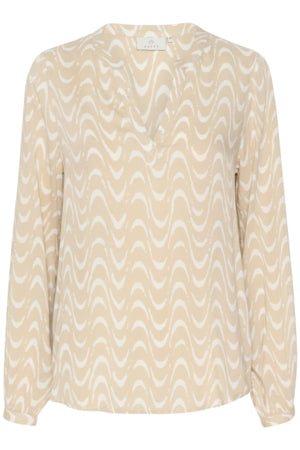 KAMira Plain Weave Shirt Feather Grey
