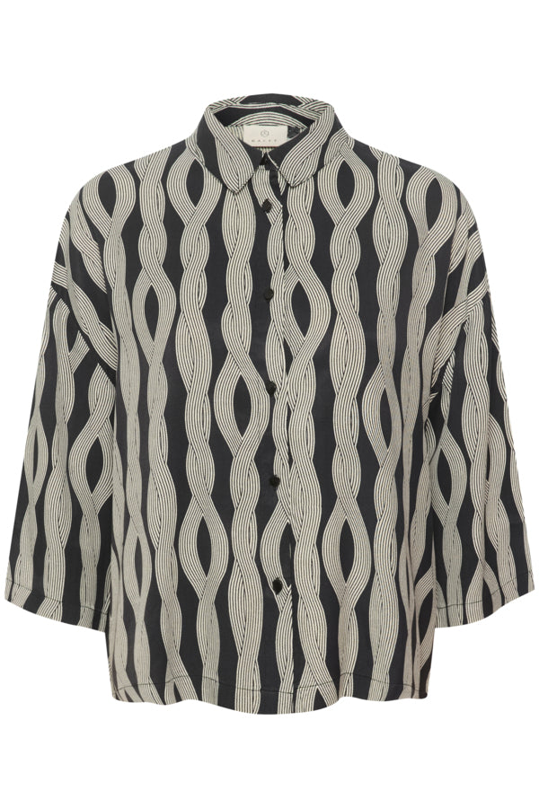 KACarlbie Shirt Black Rope Print