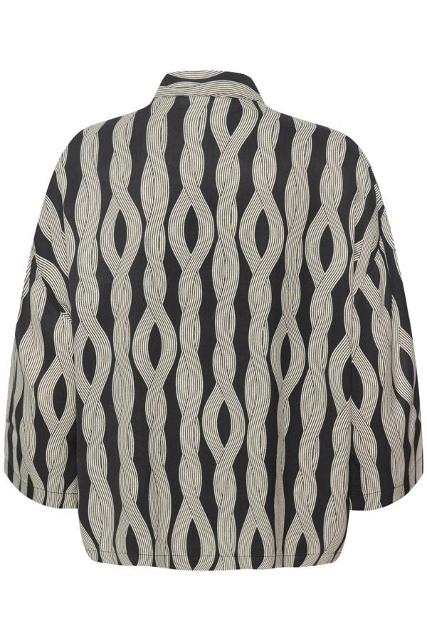 KACarlbie Shirt Black Rope Print