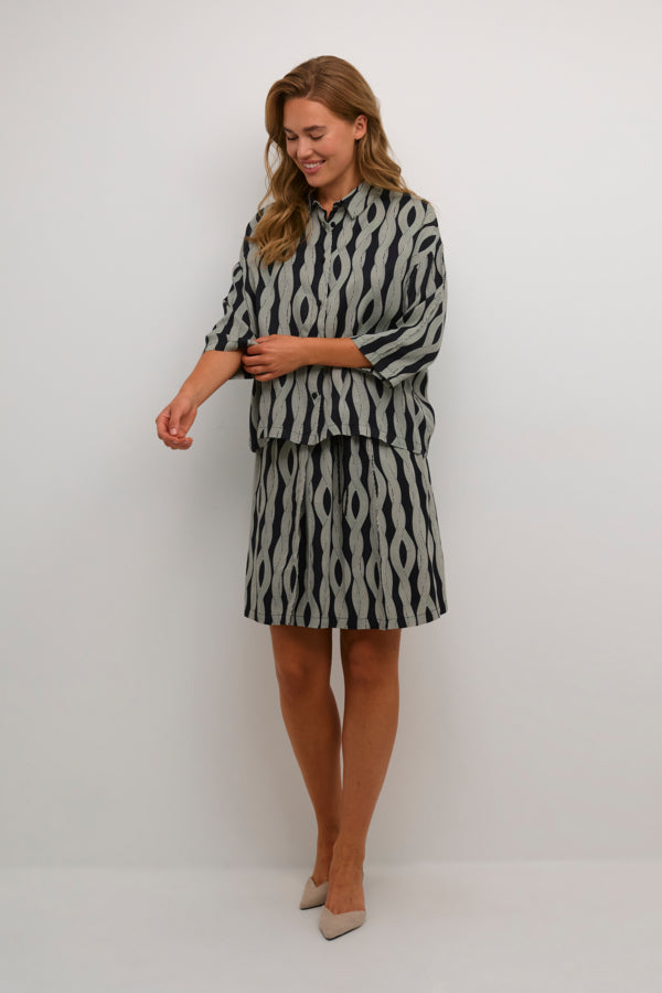KACarlbie Shirt Black Rope Print