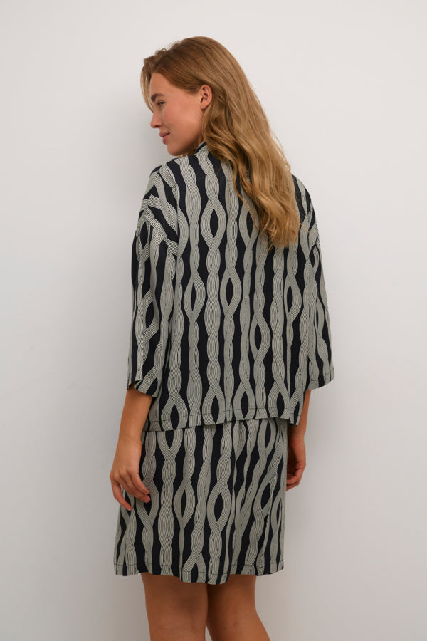KACarlbie Shirt Black Rope Print