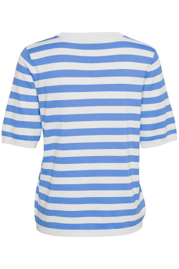 KALizza Striped Knit Ultramarine Stripe