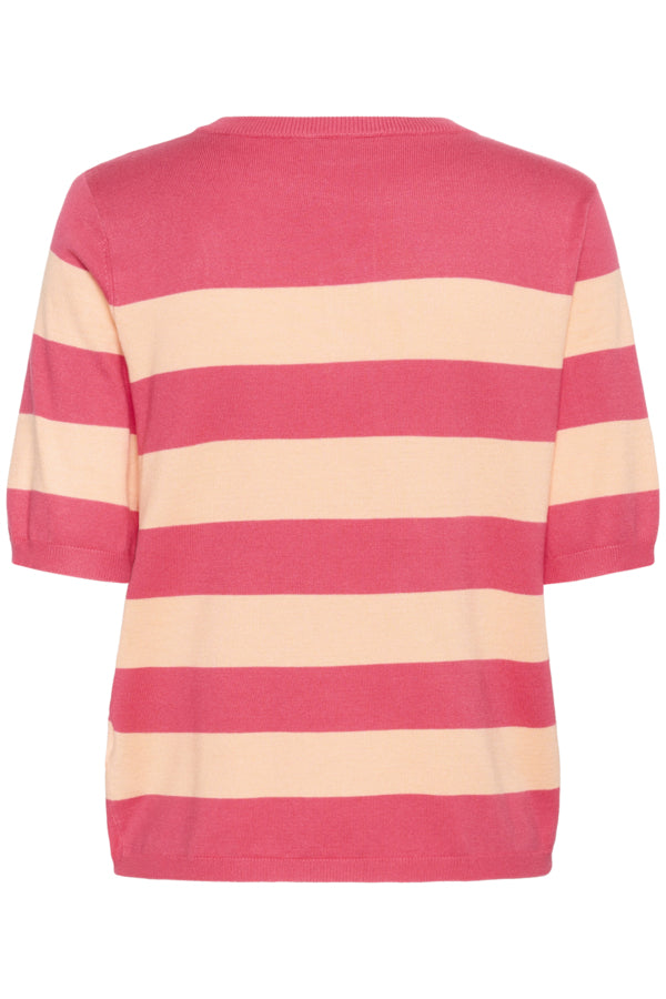 KALizza Striped Knit Rasberry