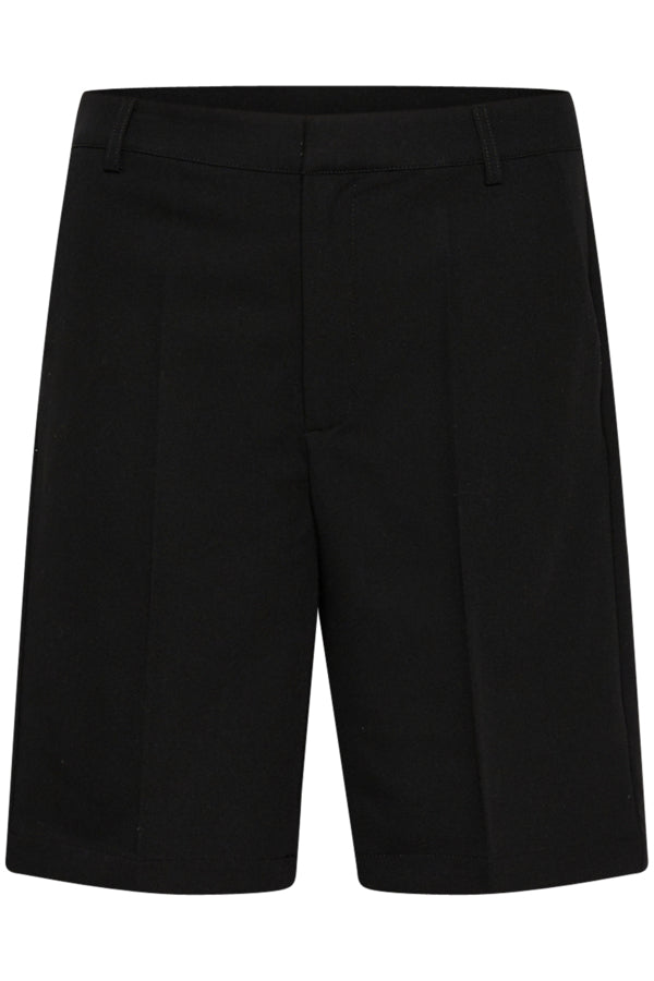 KASakura Zipper Shorts Black Deep