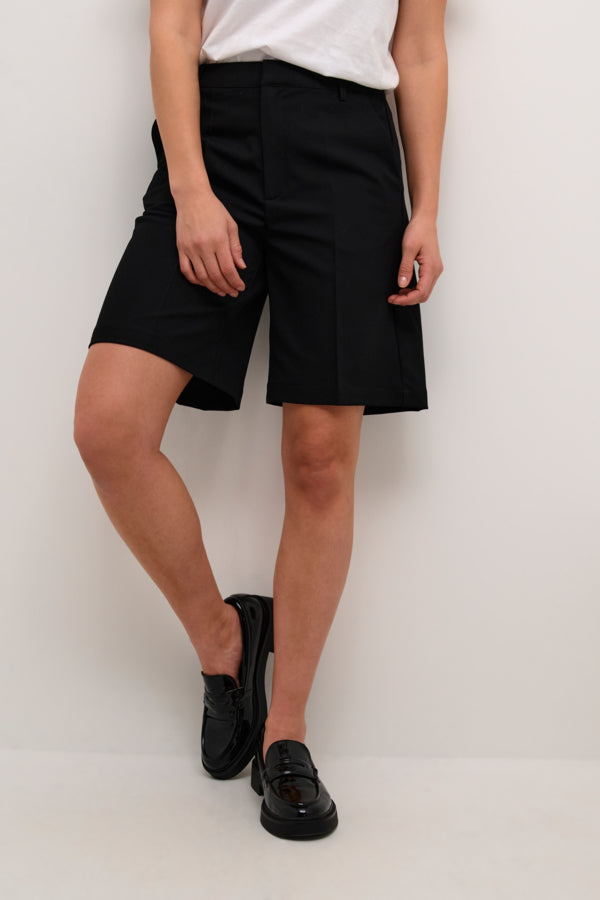 KASakura Zipper Shorts Black Deep