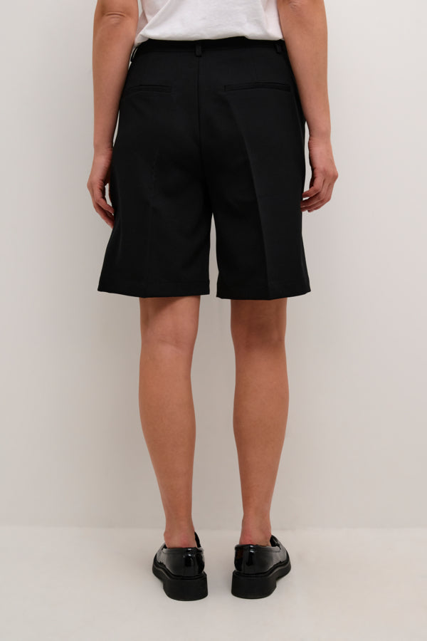 KASakura Zipper Shorts Black Deep