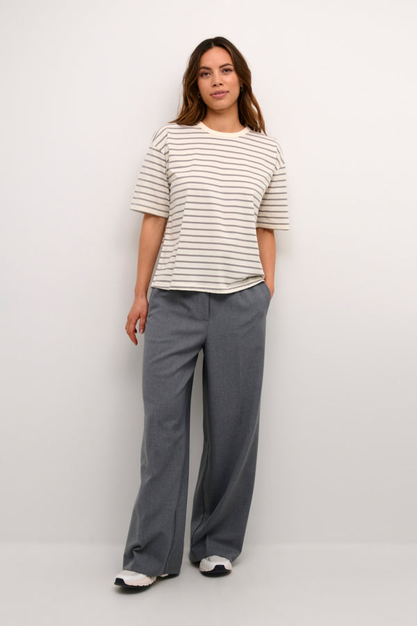 KAWinny 1/2 Sleeve T-Shirt White Steepl Gray