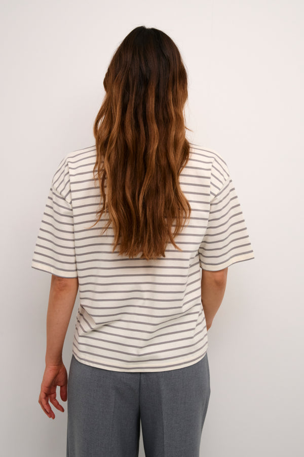 KAWinny 1/2 Sleeve T-Shirt White Steepl Gray