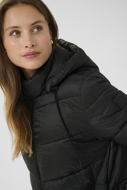 KASusanne Coat Black Deep