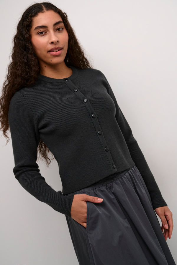 KAMy Cardigan Black Oyster