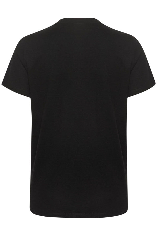 KASandra T-Shirt Black Deep