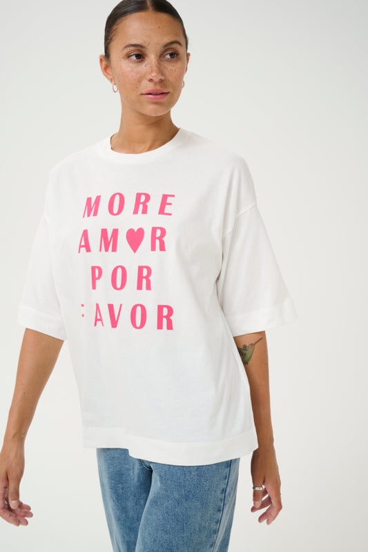 KAGissa T-Shirt Chalk