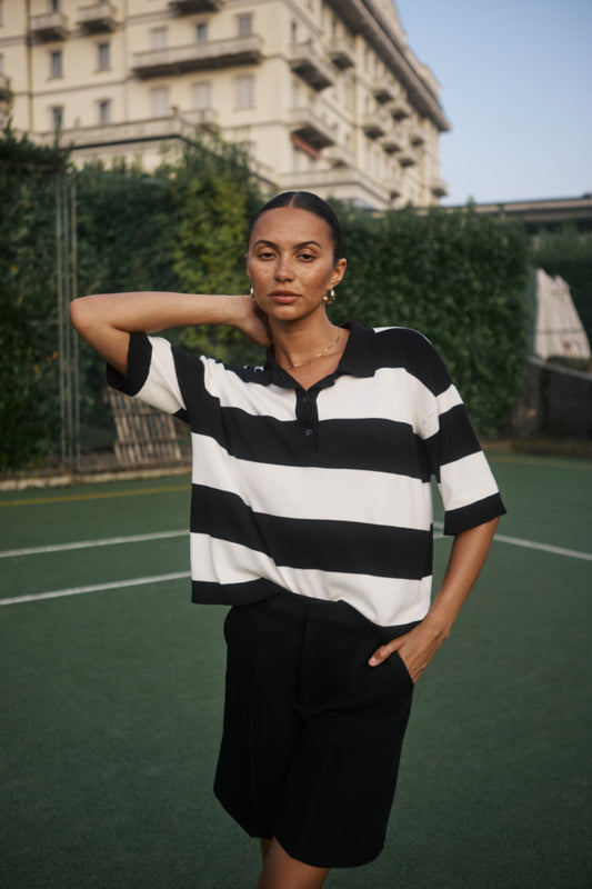 KALizza Polo Knit Black