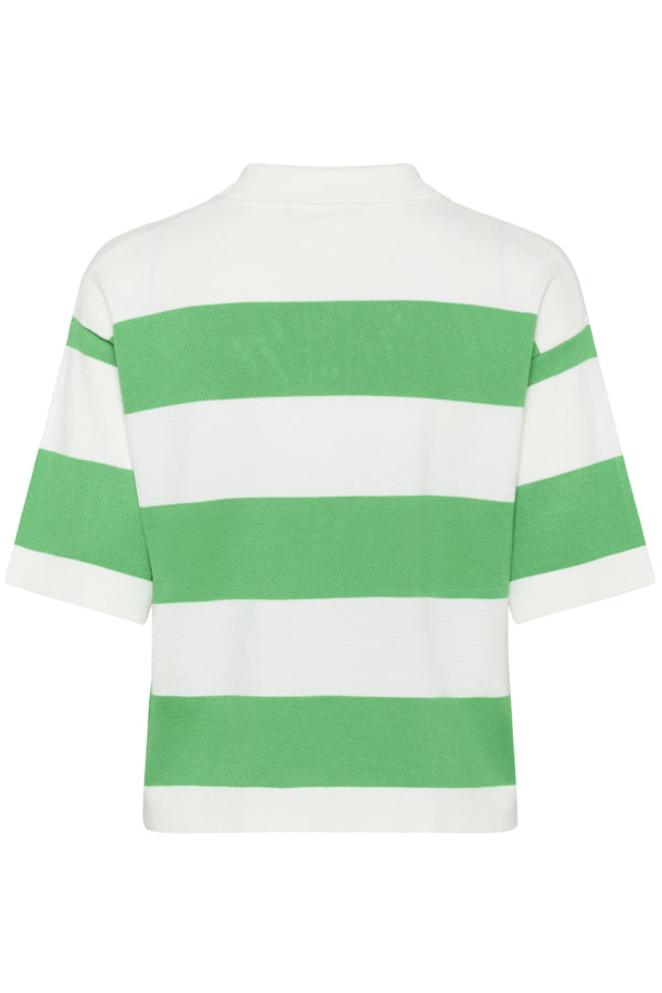 KALizza Polo Knit Chalk Bright Green