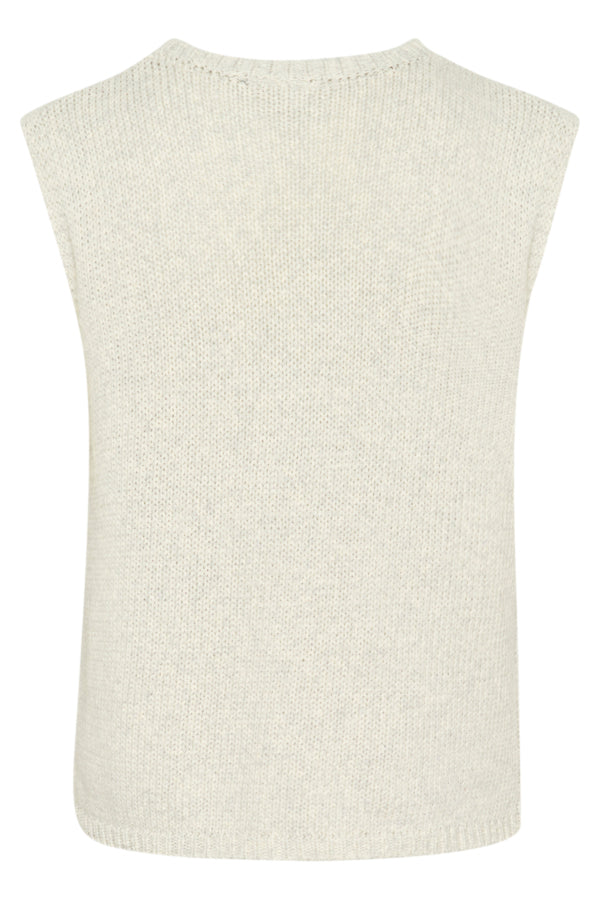 KAGerdi V-Neck Pullover Turtledove Melange