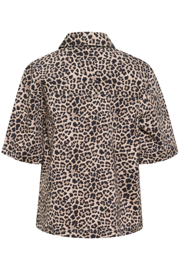 KALeonora Denim Shirt Classic Leopard