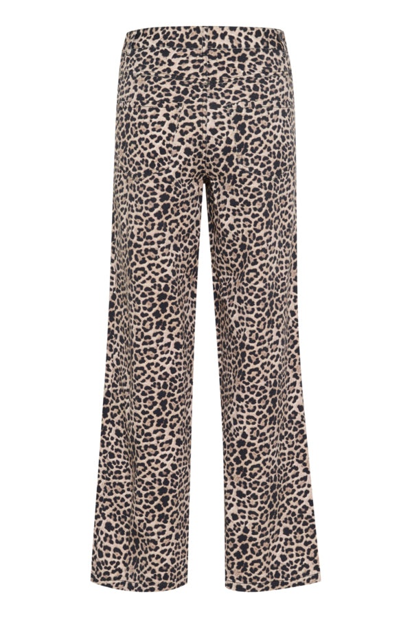 KALeonara HW Denim Jeans Classic Leopard
