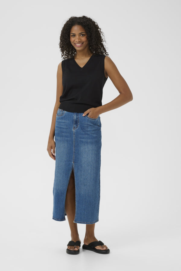 KAlizza Knit Vest Black Deep