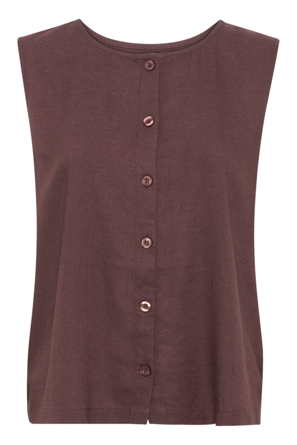 KAMilia Reversable Top Fudge