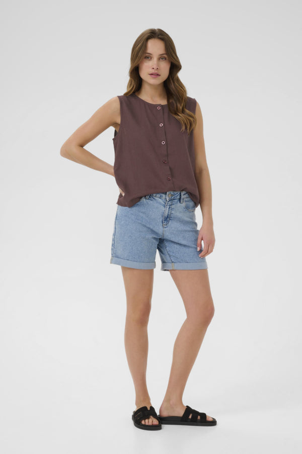 KAMilia Reversable Top Fudge