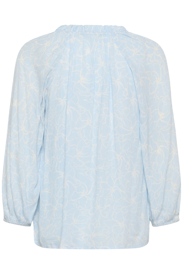 KATine Amber Blouse Nantucket Breeze