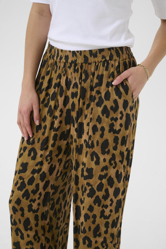 KAMille Amber Pants Brown Leopard