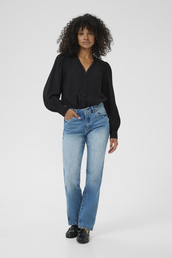KAMaris Reg Fit Jeans Vintage Blue