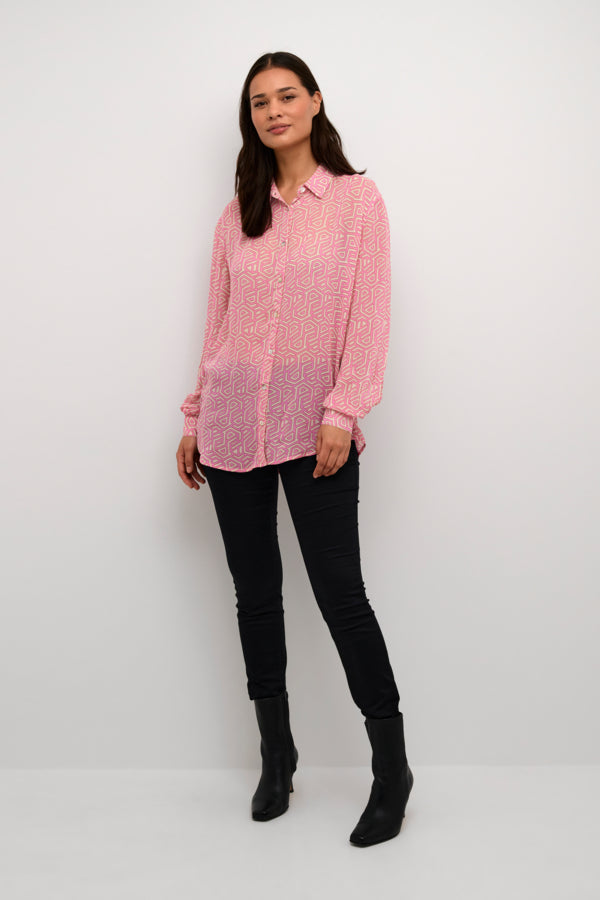 CRLinea Shirt Geometric Print
