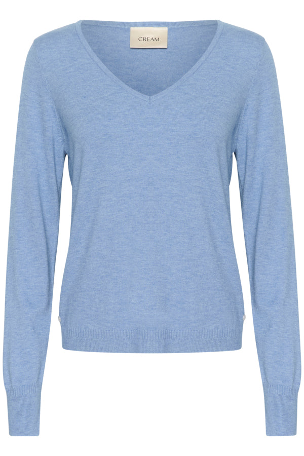 CRDela Knit Pullover Marina Melange