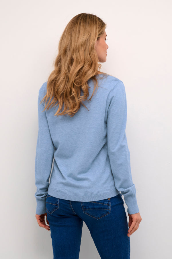 CRDela Knit Pullover Marina Melange