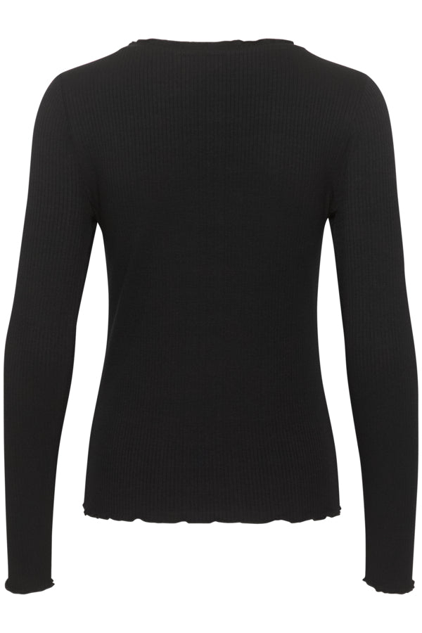 CRRibba LS T-Shirt Black