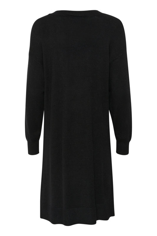 CRDela Knit Dress Pitch Black