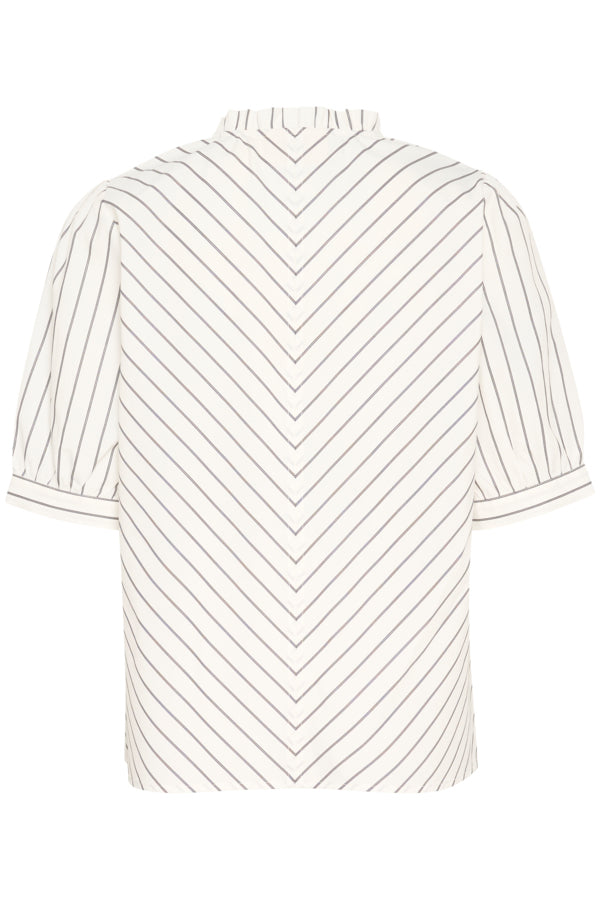 CRNaomi Blouse Marshmallow Stripe