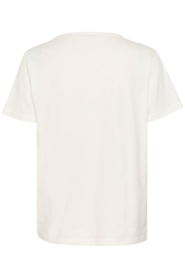 CRAmalua T-Shirt Pink Painted Bouqet