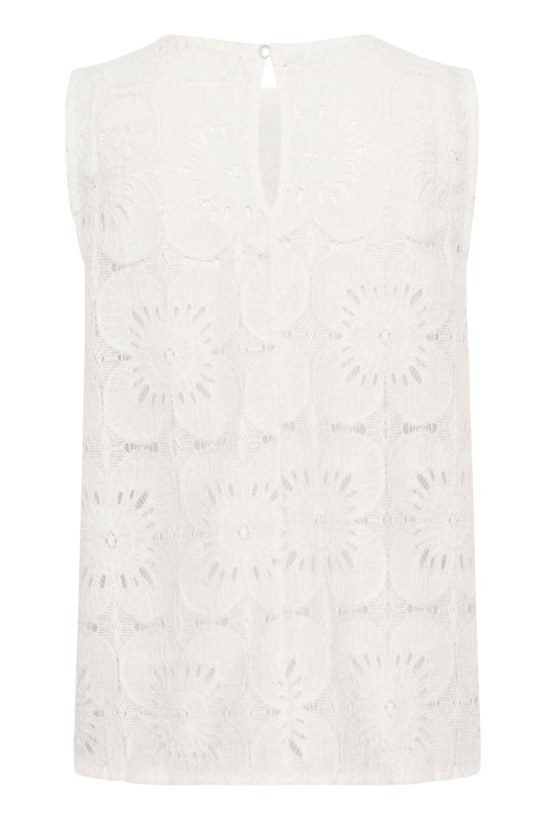 CRLibby Lace Top Snow White
