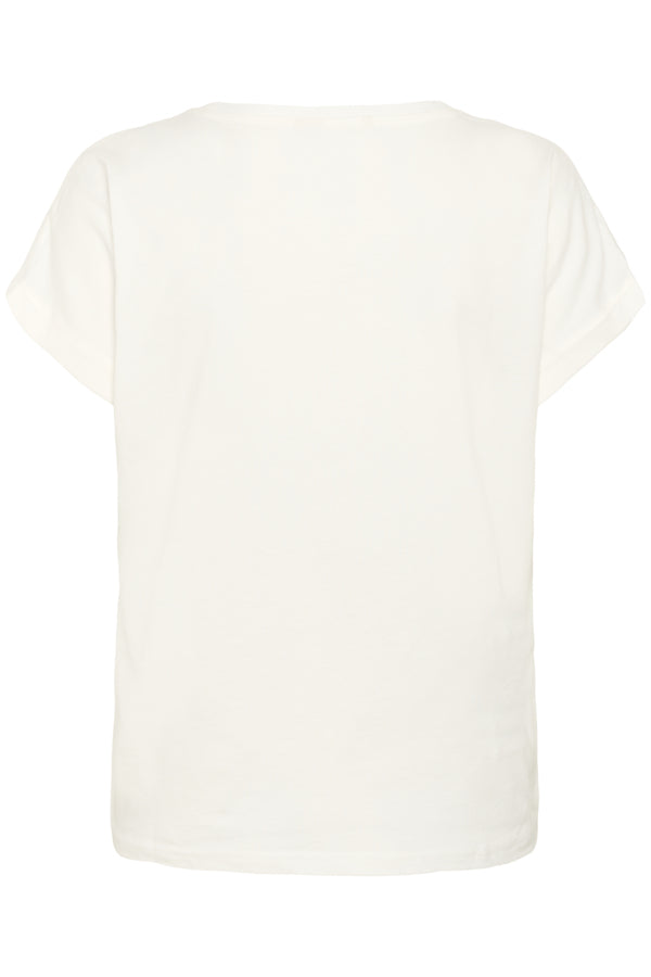 CRMias T-Shirt Calm Text Floral