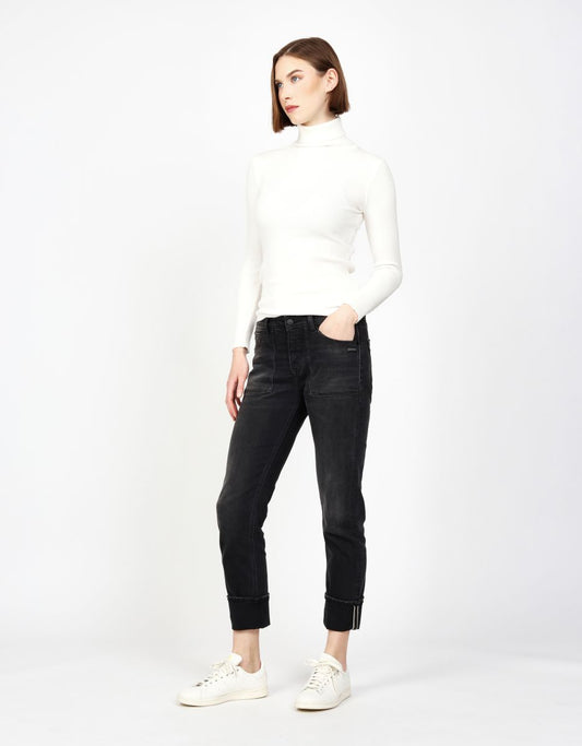 Gang 94Nica Worker Jeans Worn Black Wash