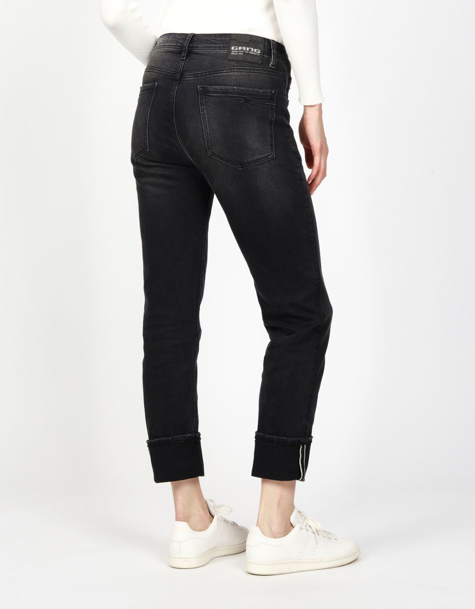 Gang 94Nica Worker Jeans Worn Black Wash