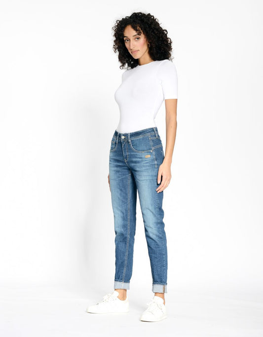 Gang 94Amelie Jeans Calm Mid Ocean