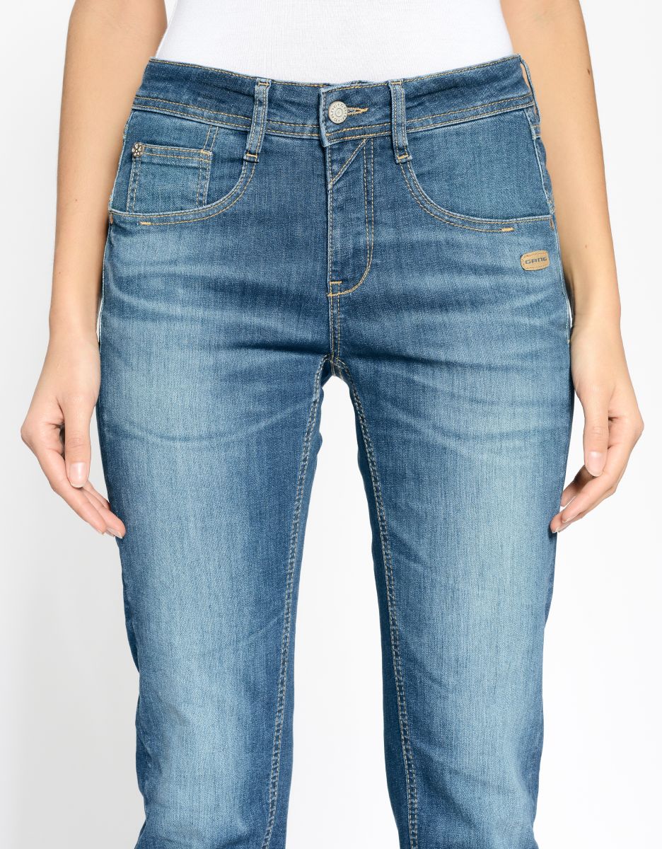 Gang 94Amelie Jeans Calm Mid Ocean