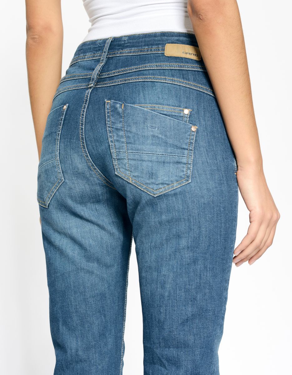 Gang 94Amelie Jeans Calm Mid Ocean