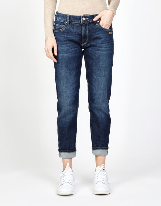 Gang 94Nadia Cropped Jeans Sea Tide Worn Wash