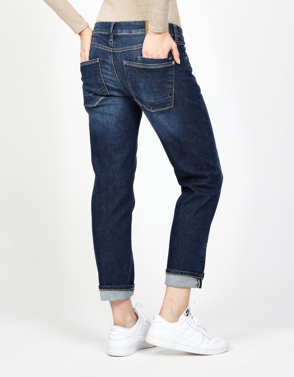 Gang 94Nadia Cropped Jeans Sea Tide Worn Wash